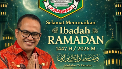 BAPENDA Lampung Tengah Sampaikan Ucapan Ramadan 1447 H/2026 M, Ajak Tingkatkan Integritas dan Pelayanan Publik