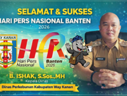 Dinas Perkebunan Way Kanan Ucapkan Selamat Hari Pers Nasional 2026: Pers Kuat, Informasi Perkebunan Kian Berkualitas