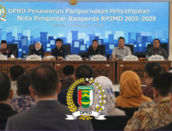 Advertorial : DPRD Pesawaran Paripurnakan Penyampaian Nota Pengantar Ranperda RPJMD 2025–2029