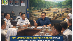 Advertorial : DPRD Pesawaran Gelar RDP Bahas Aktivitas Pertambangan Emas Ilegal (PETI)
