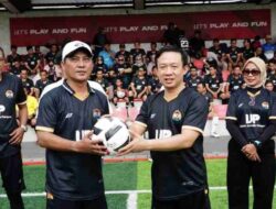 Sekda Lampung Buka Turnamen Mini Soccer IJP, Lapangan Hijau Satukan Pemerintah dan Insan Pers